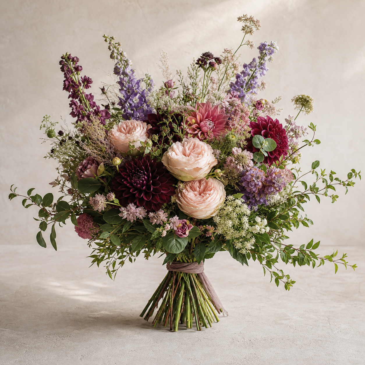 A premium seasonal flower bouquet